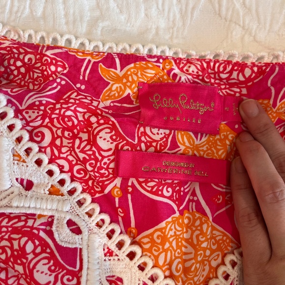 Lilly Pulitzer Shift Dress, Pink/Orange Size 4. Jubilee Collection EUC - Picture 4 of 7